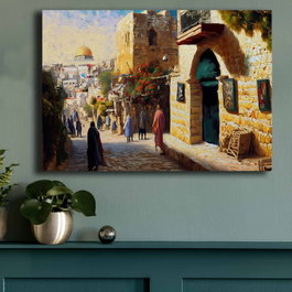 Wallity Cuadro Decorativo sobre Lienzo 70100GSC-023 Multicolor 70 x 100 cm